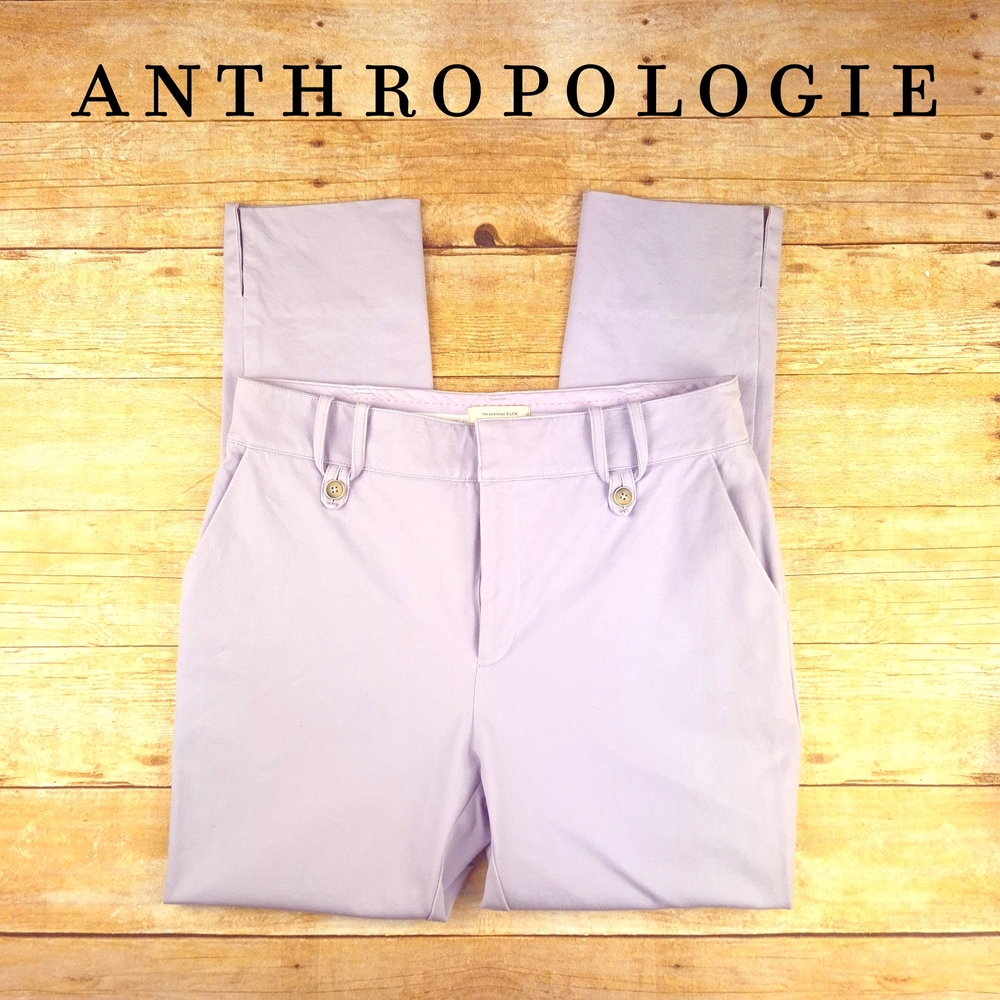 Anthropologie Lavender Dress Pants Size 6